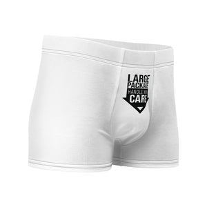Large Package Handle with Care Boxer Briefs-Phoenix Styles