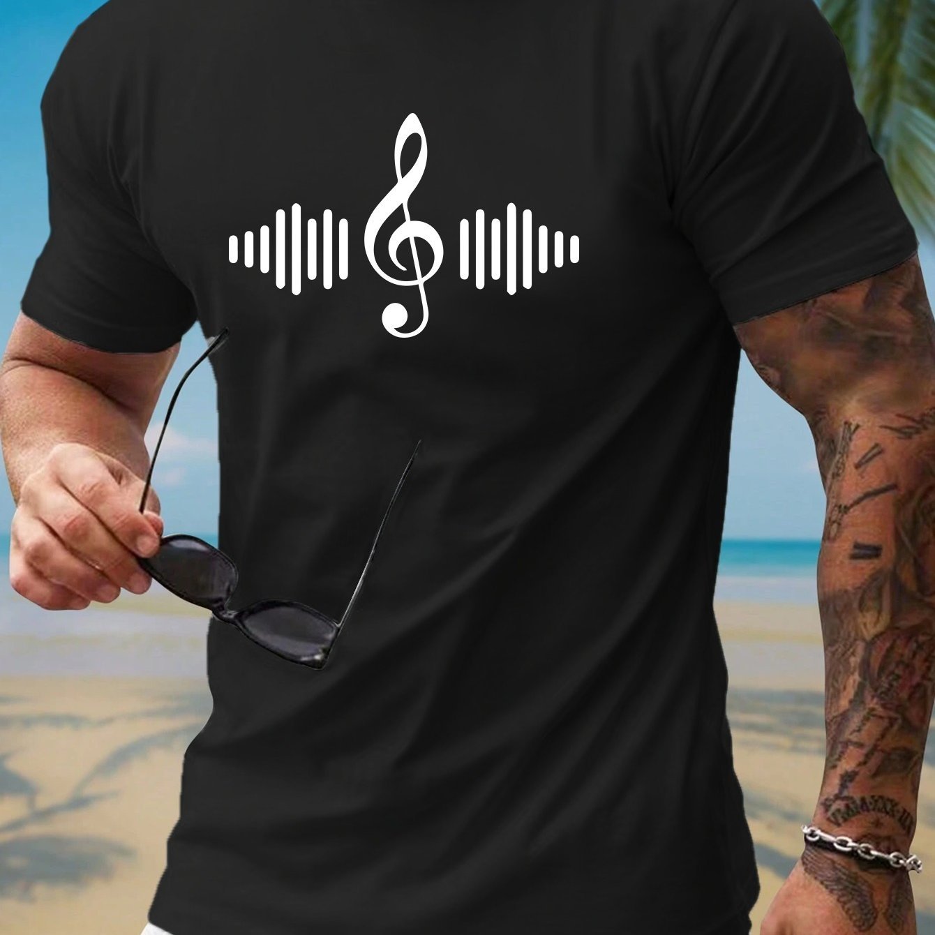 Music Printed T-Shirt