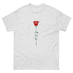 Red Rose Unisex classic tee-Phoenix Styles