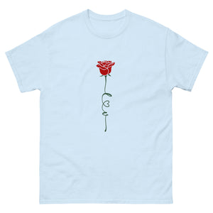 Red Rose Unisex classic tee-Phoenix Styles