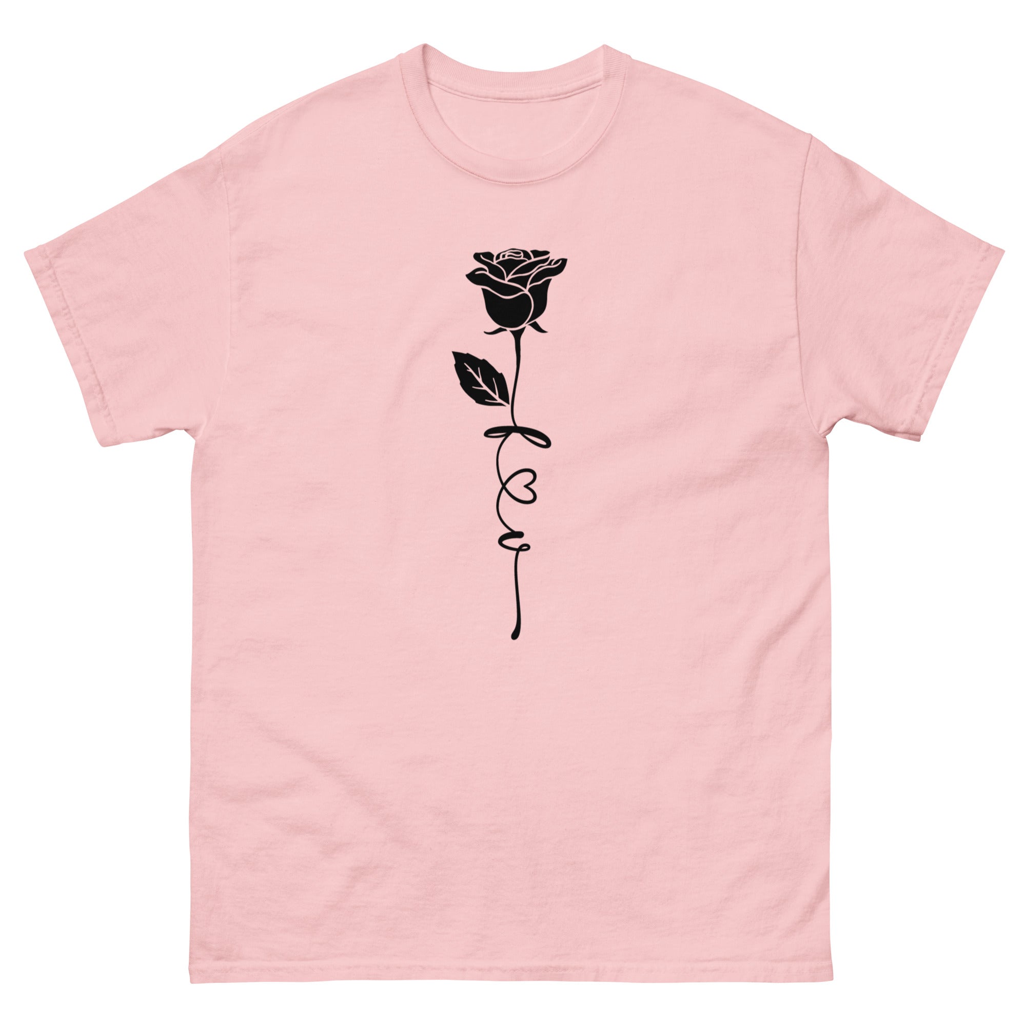 Black Rose Unisex classic tee-Phoenix Styles