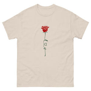 Red Rose Unisex classic tee-Phoenix Styles