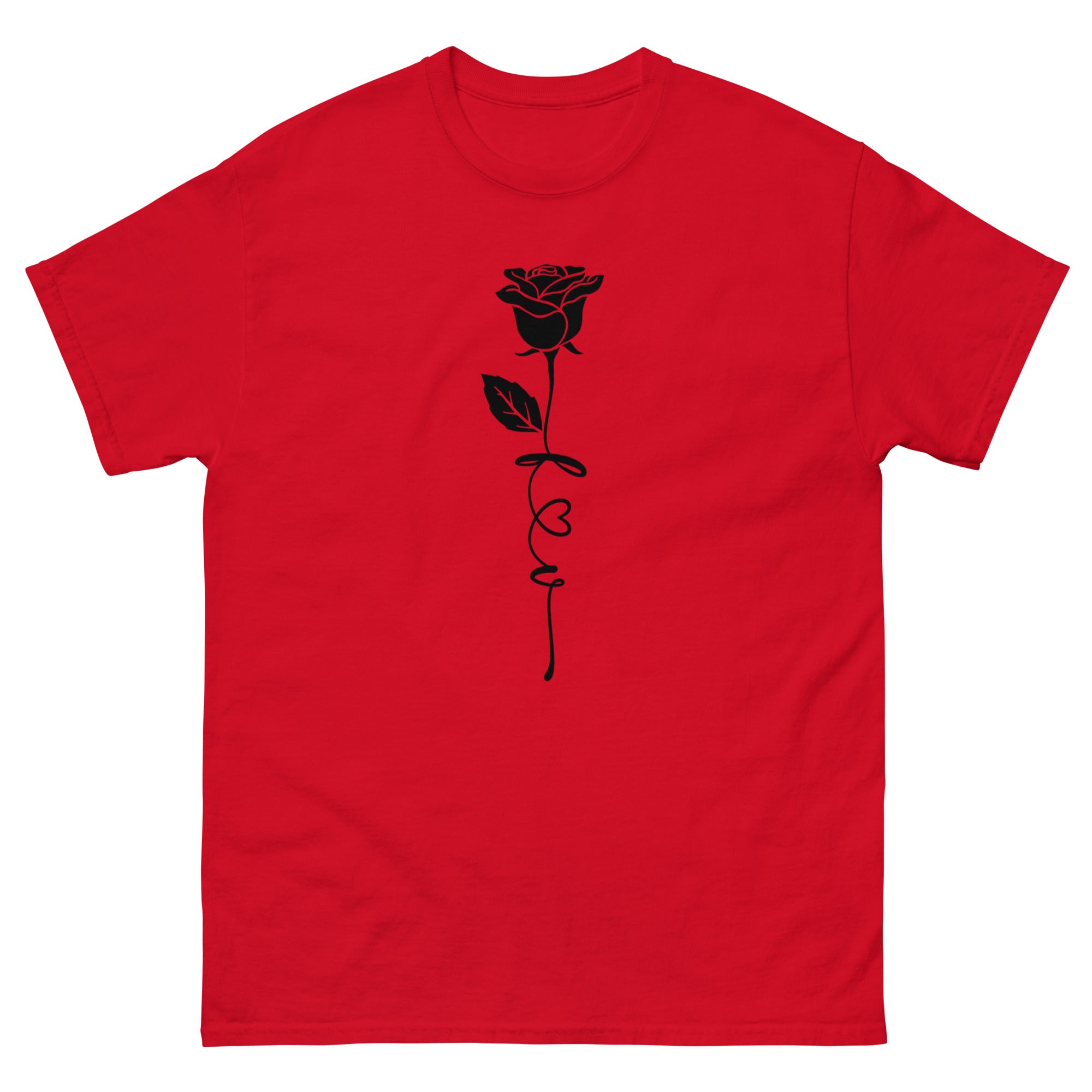 Black Rose Unisex classic tee-Phoenix Styles