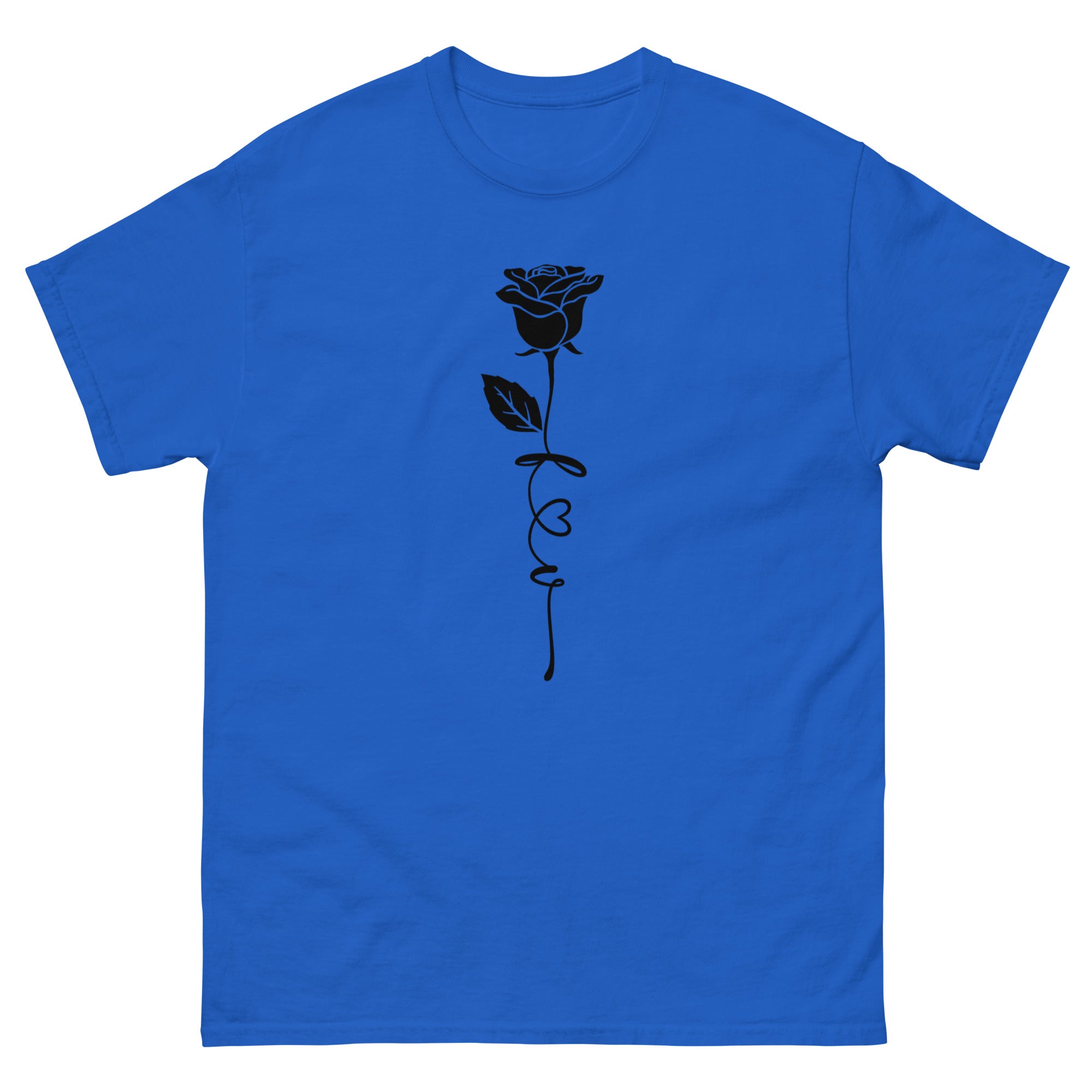 Black Rose Unisex classic tee-Phoenix Styles