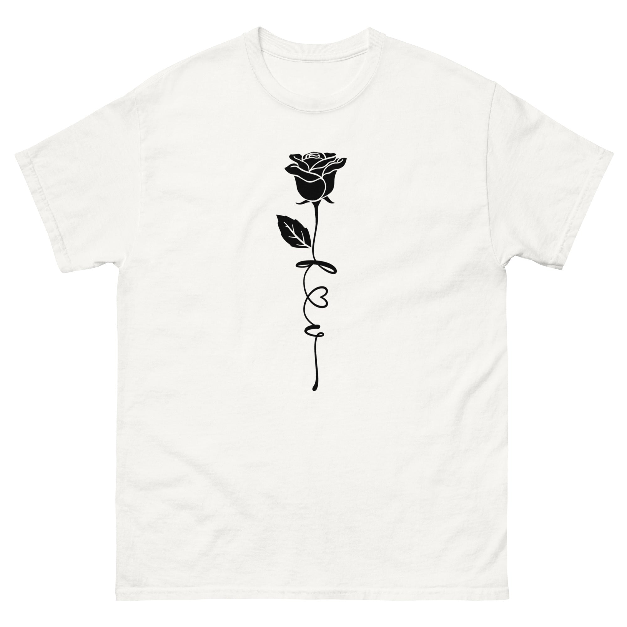 Black Rose Unisex classic tee-Phoenix Styles