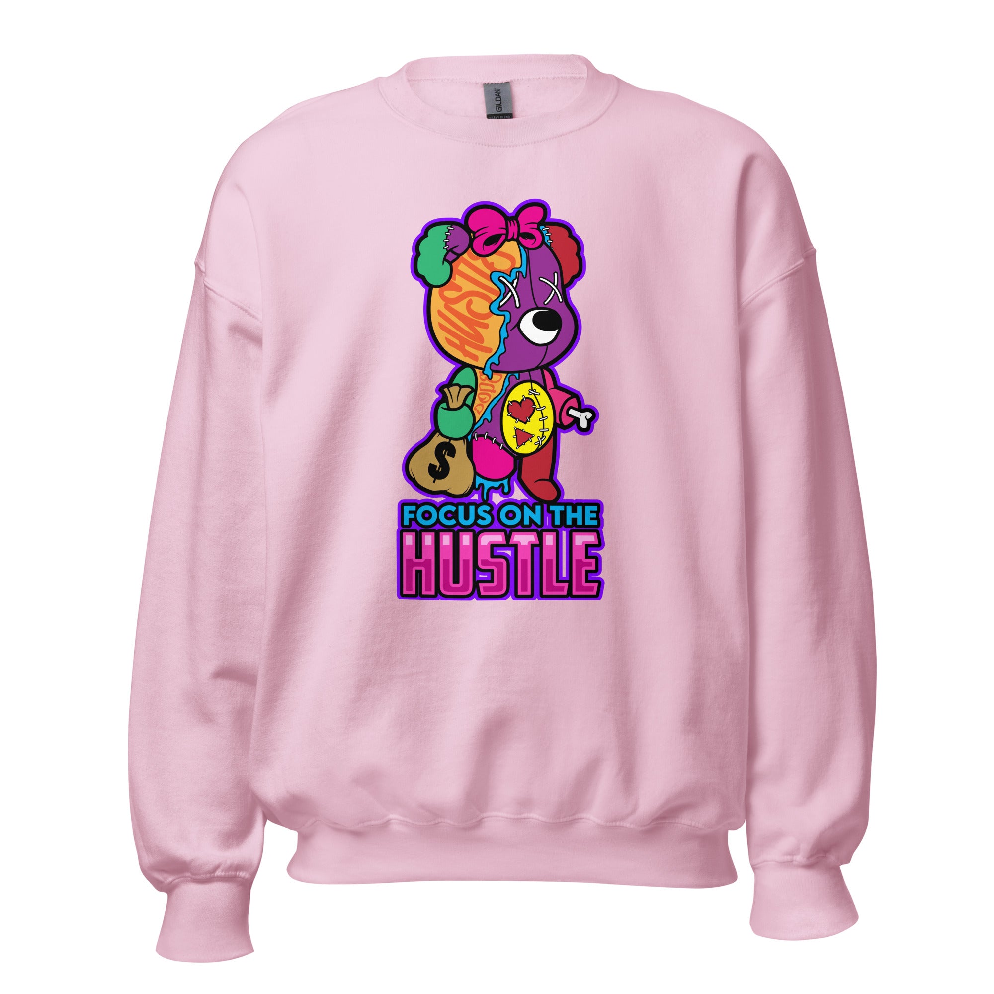 Focus on the Hustle Unisex Sweatshirt-Phoenix Styles