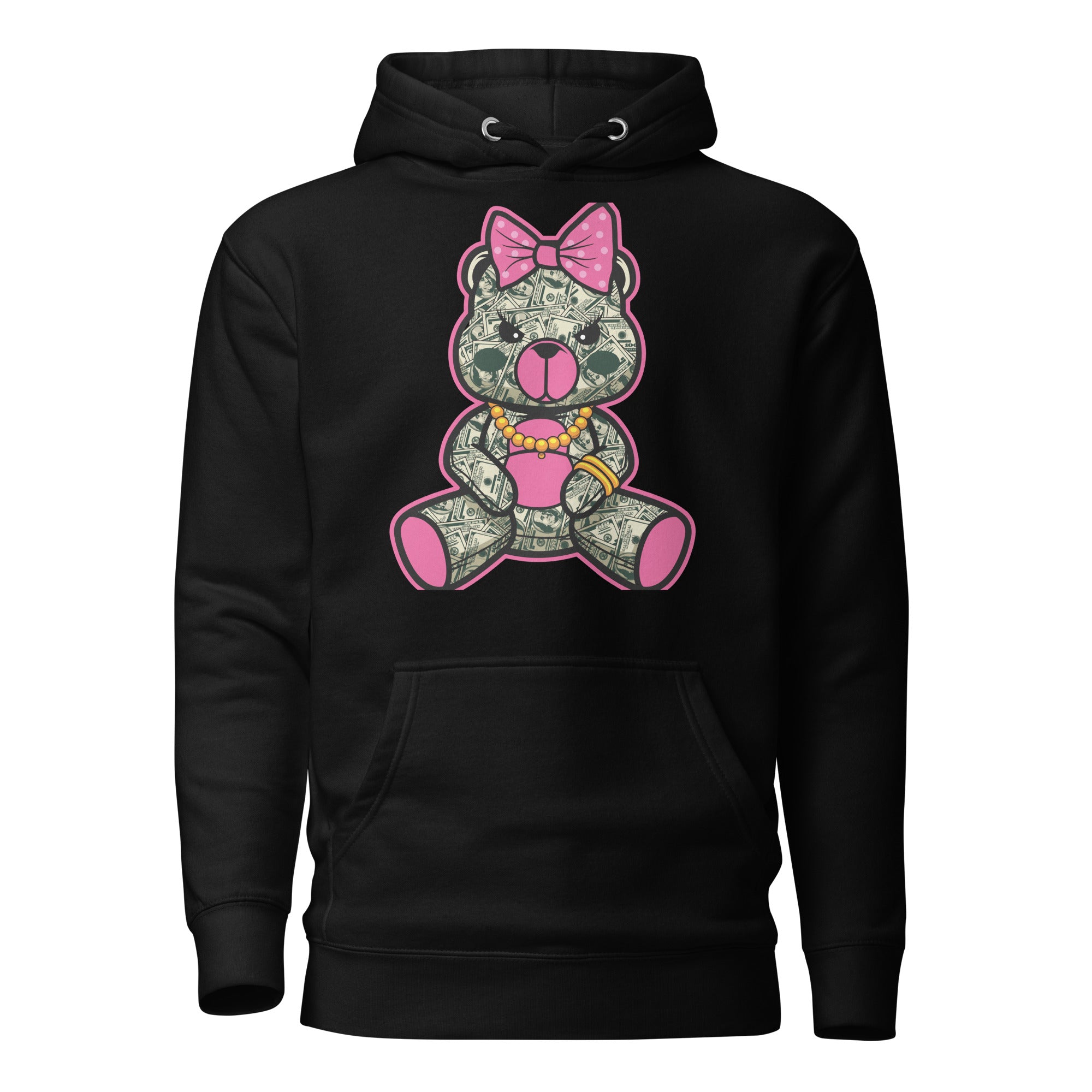 Money Teddy Unisex Hoodie-Phoenix Styles