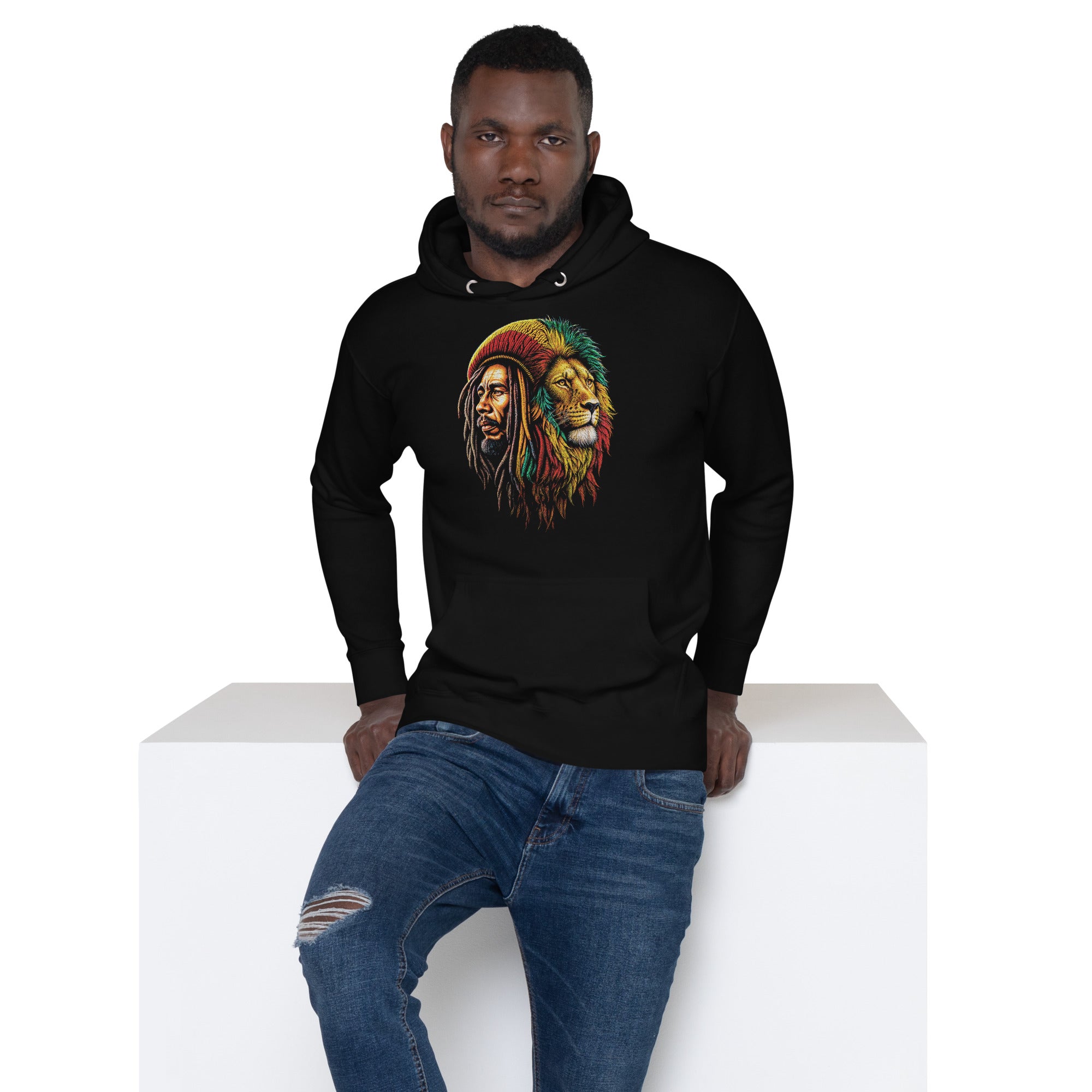 Bob Lion Unisex Hoodie-Phoenix Styles