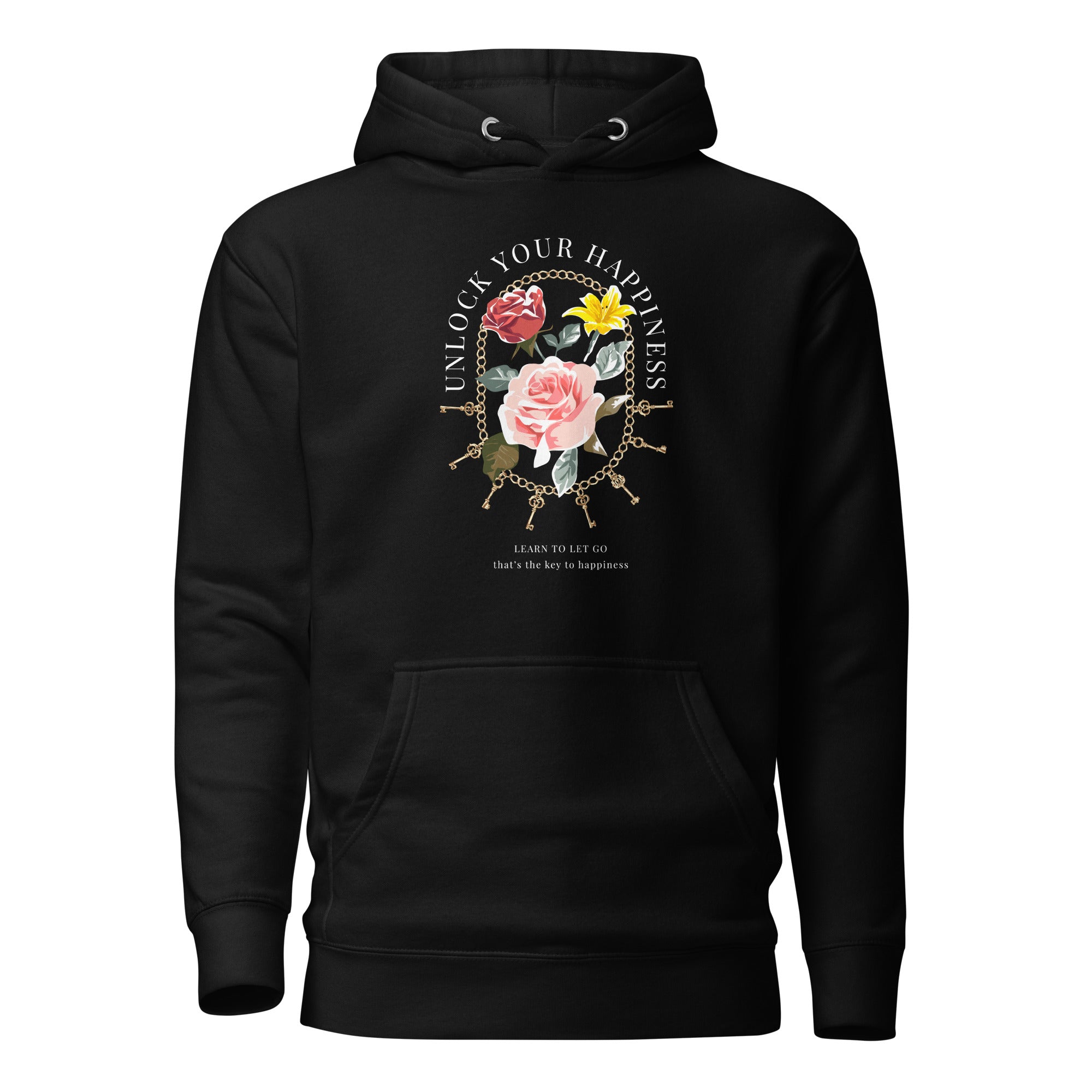 Unlock Your Happiness Hoodie-Phoenix Styles