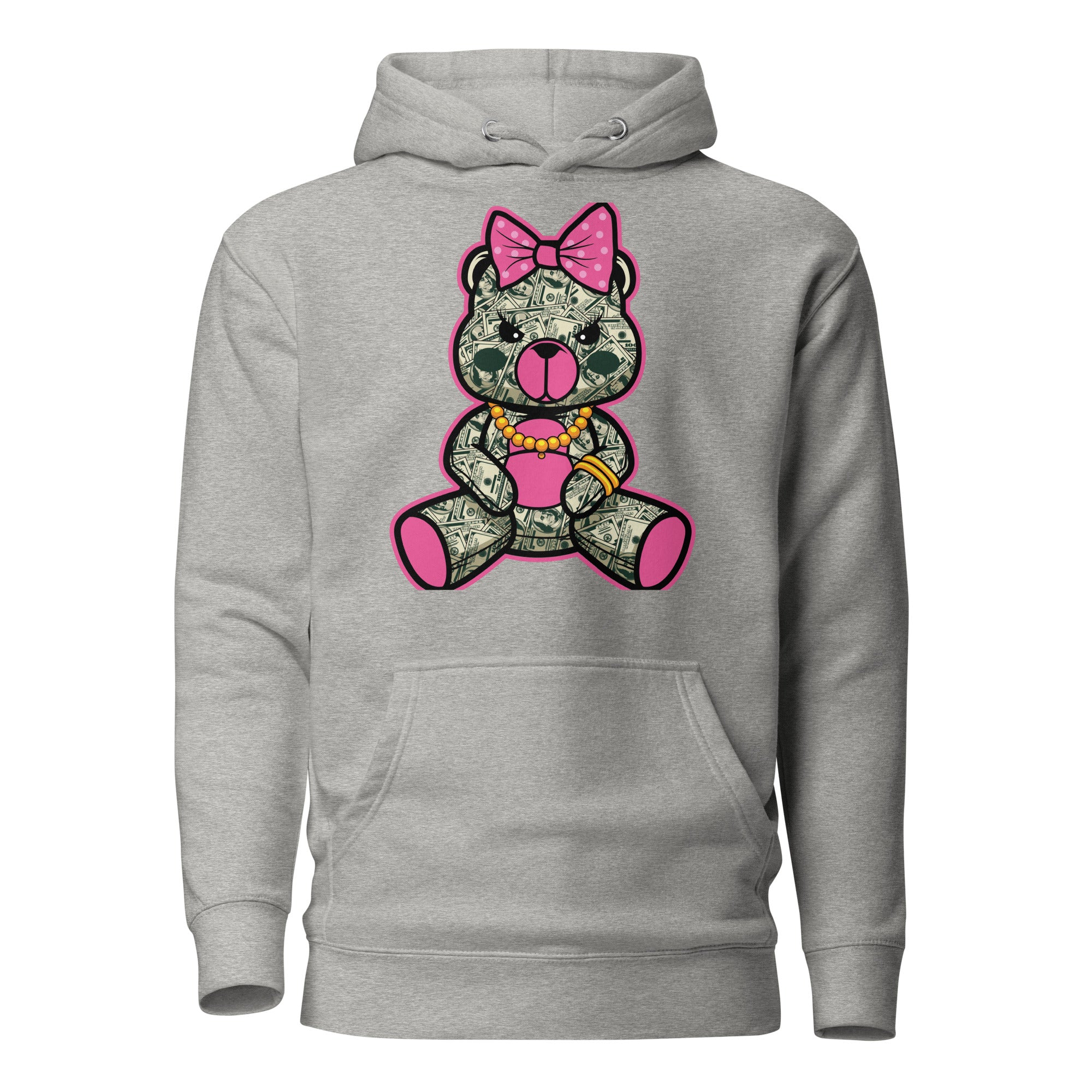 Money Teddy Unisex Hoodie-Phoenix Styles