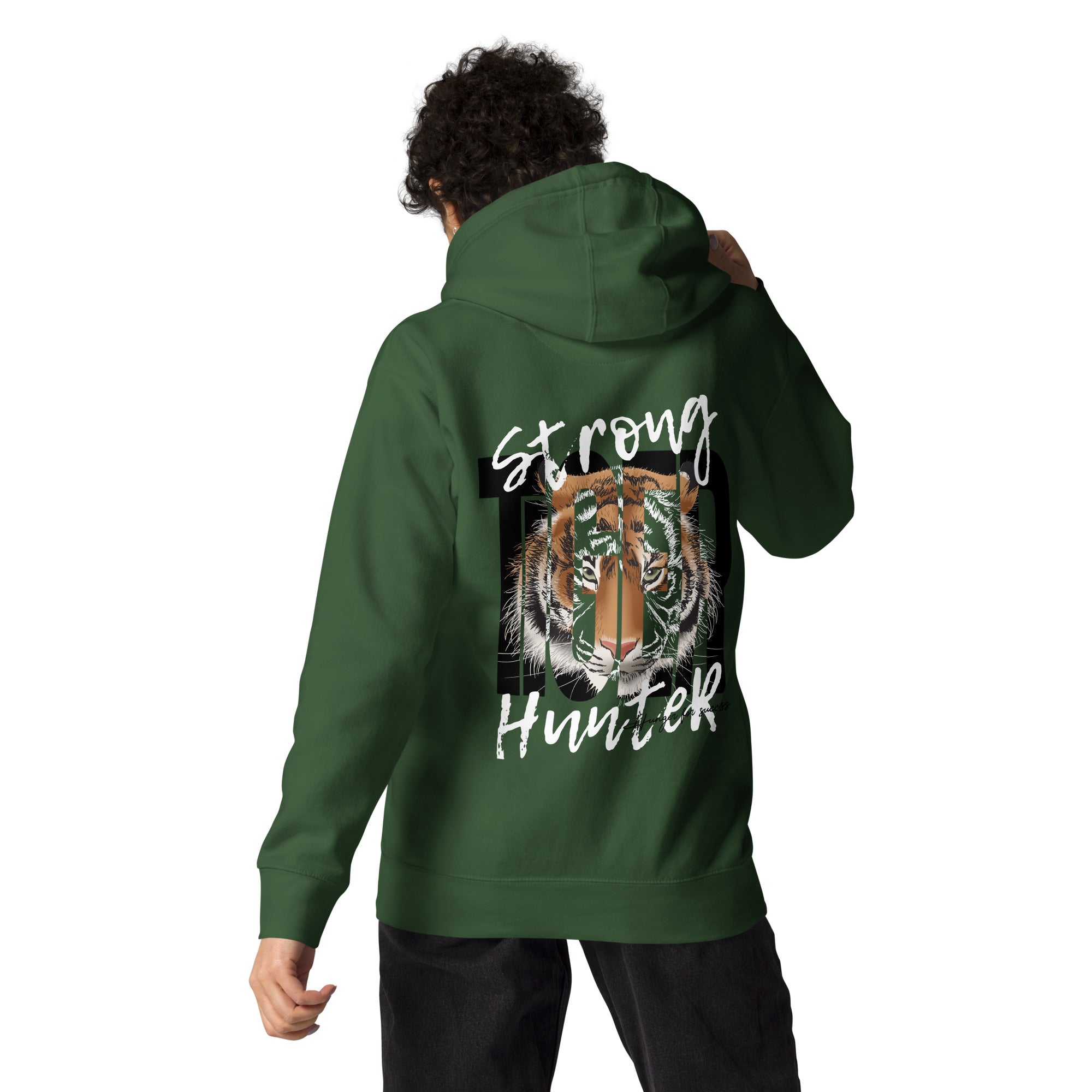 Strong Hunter Hoodie-Phoenix Styles