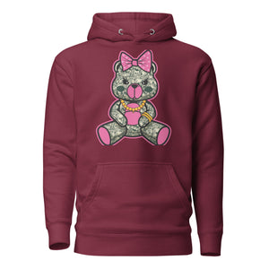 Money Teddy Unisex Hoodie-Phoenix Styles