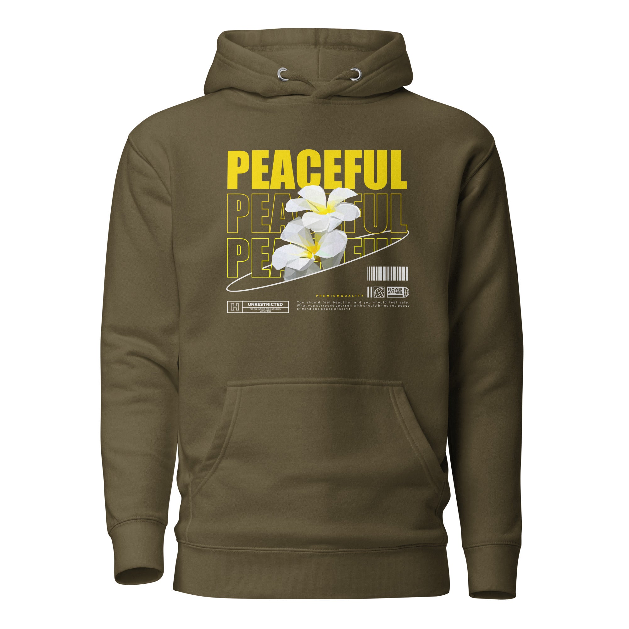 Peaceful Hoodie-Phoenix Styles