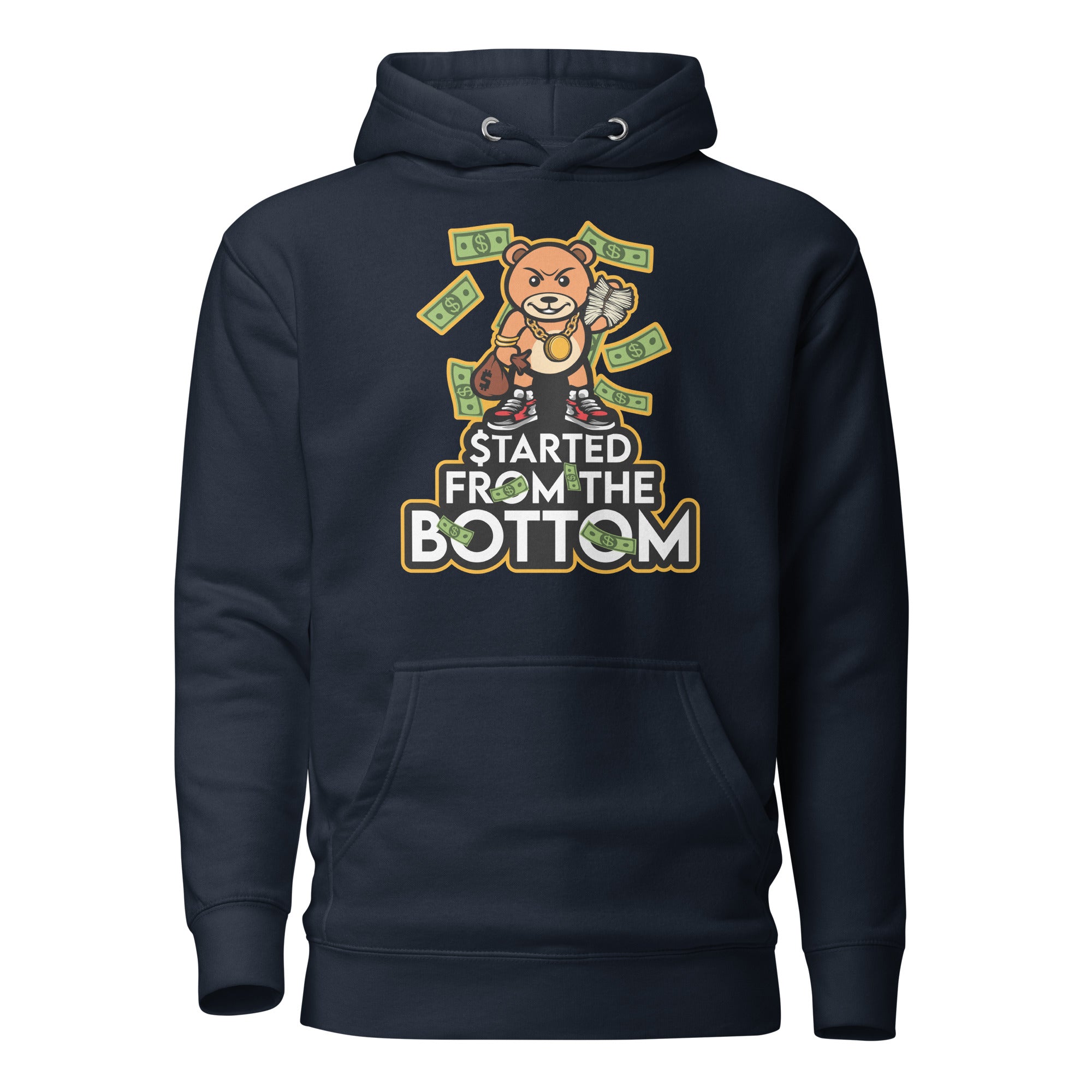 Started from the Bottom Unisex Hoodie-Phoenix Styles