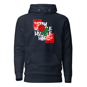 Stay Hustle Hard Hoodie-Phoenix Styles