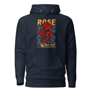 Red Roses Hoodie-Phoenix Styles