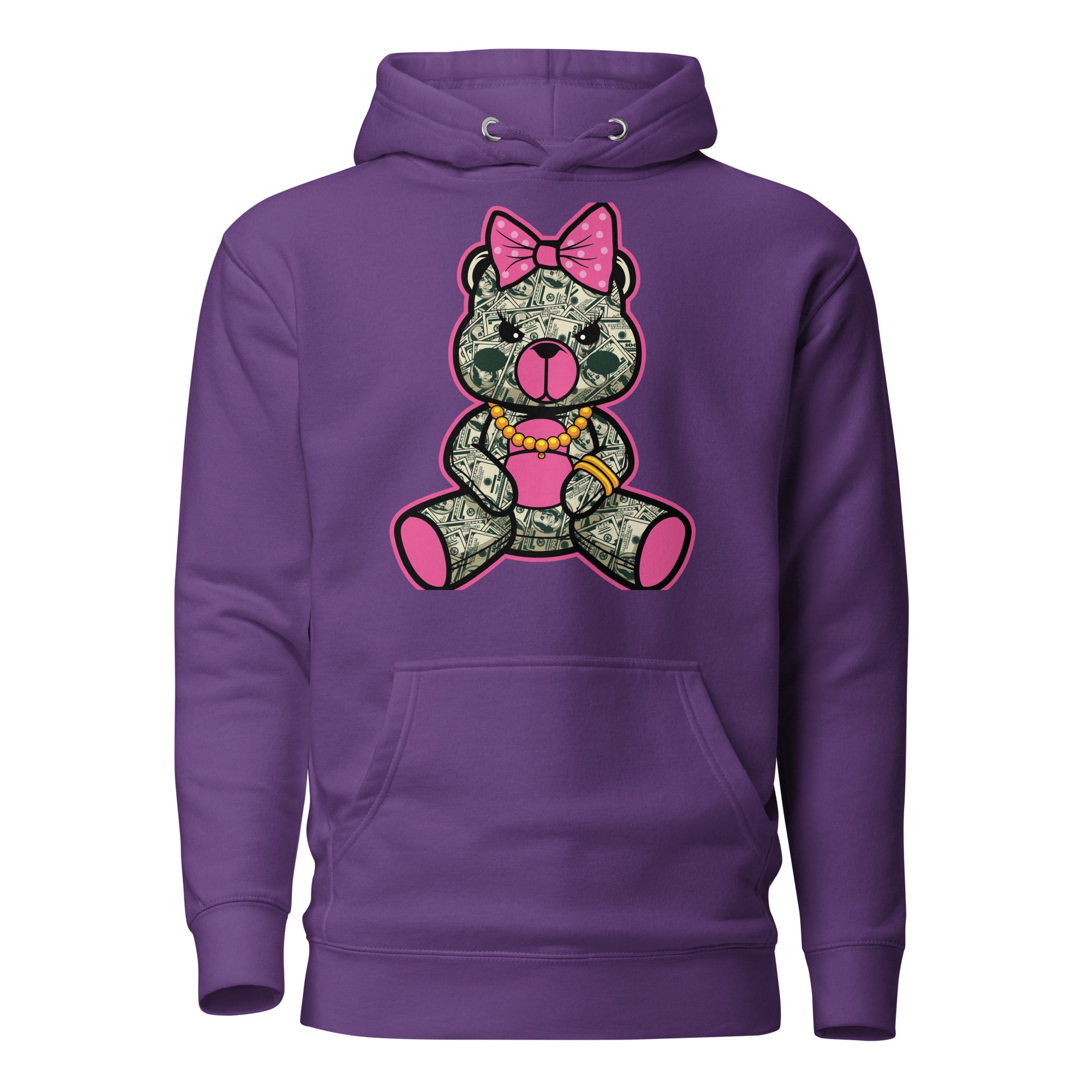 Money Teddy Unisex Hoodie-Phoenix Styles