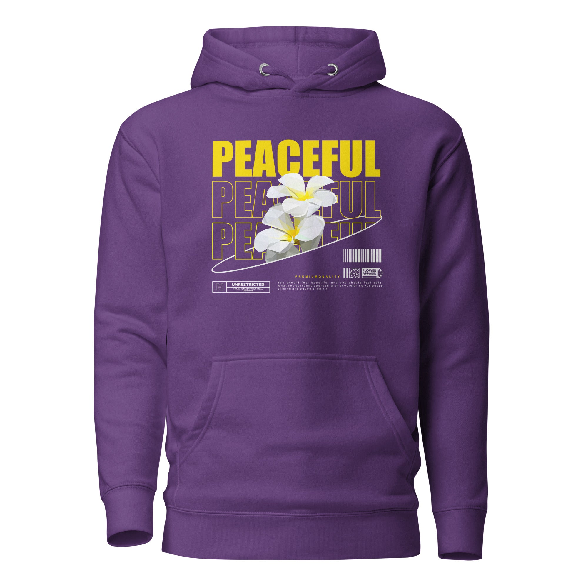 Peaceful Hoodie-Phoenix Styles