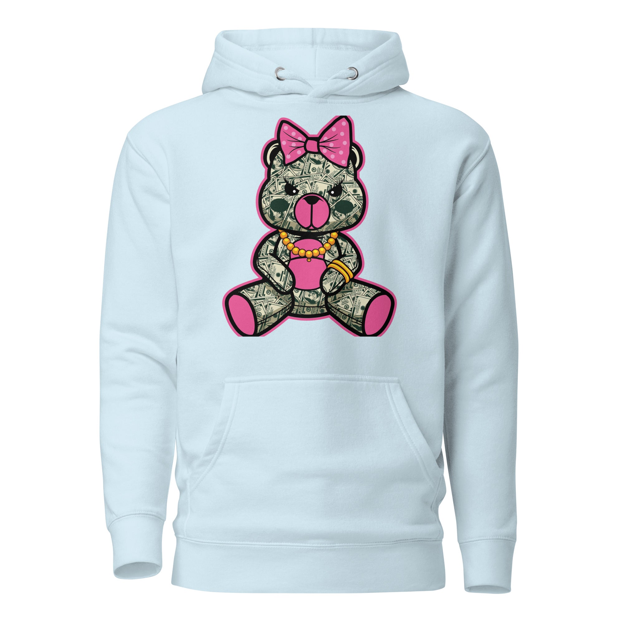 Money Teddy Unisex Hoodie-Phoenix Styles