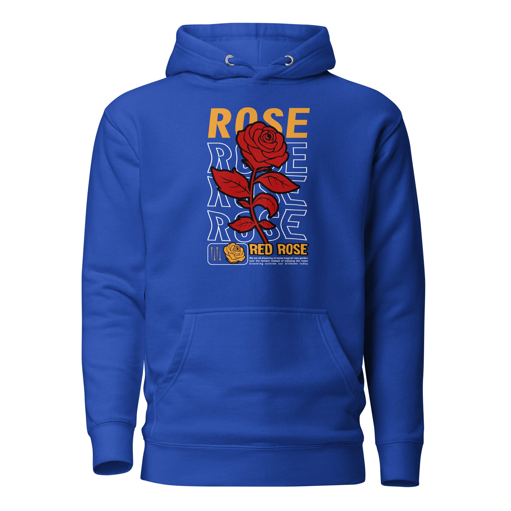 Red Roses Hoodie-Phoenix Styles