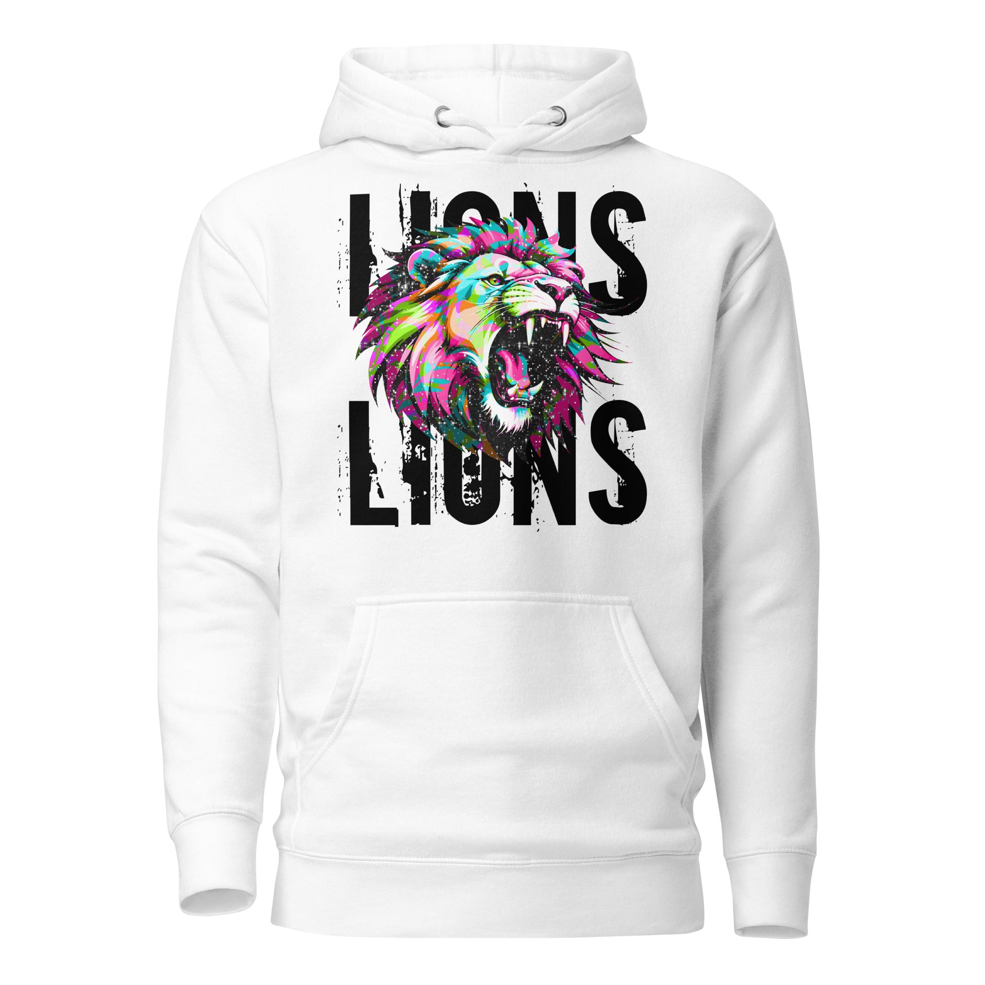 Lions Lions Unisex Hoodie-Phoenix Styles