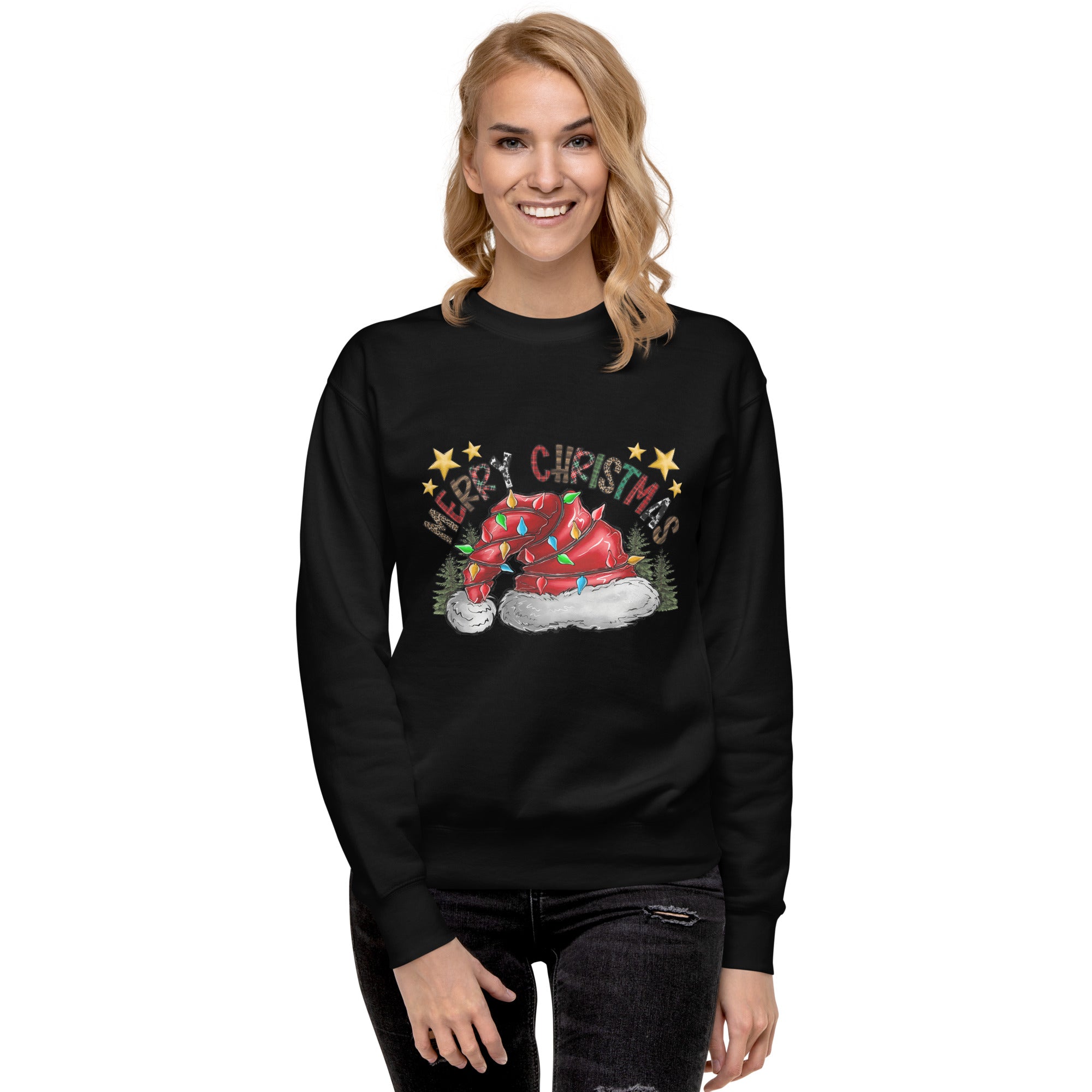 Merry Xmas Unisex Premium Sweatshirt-Phoenix Styles