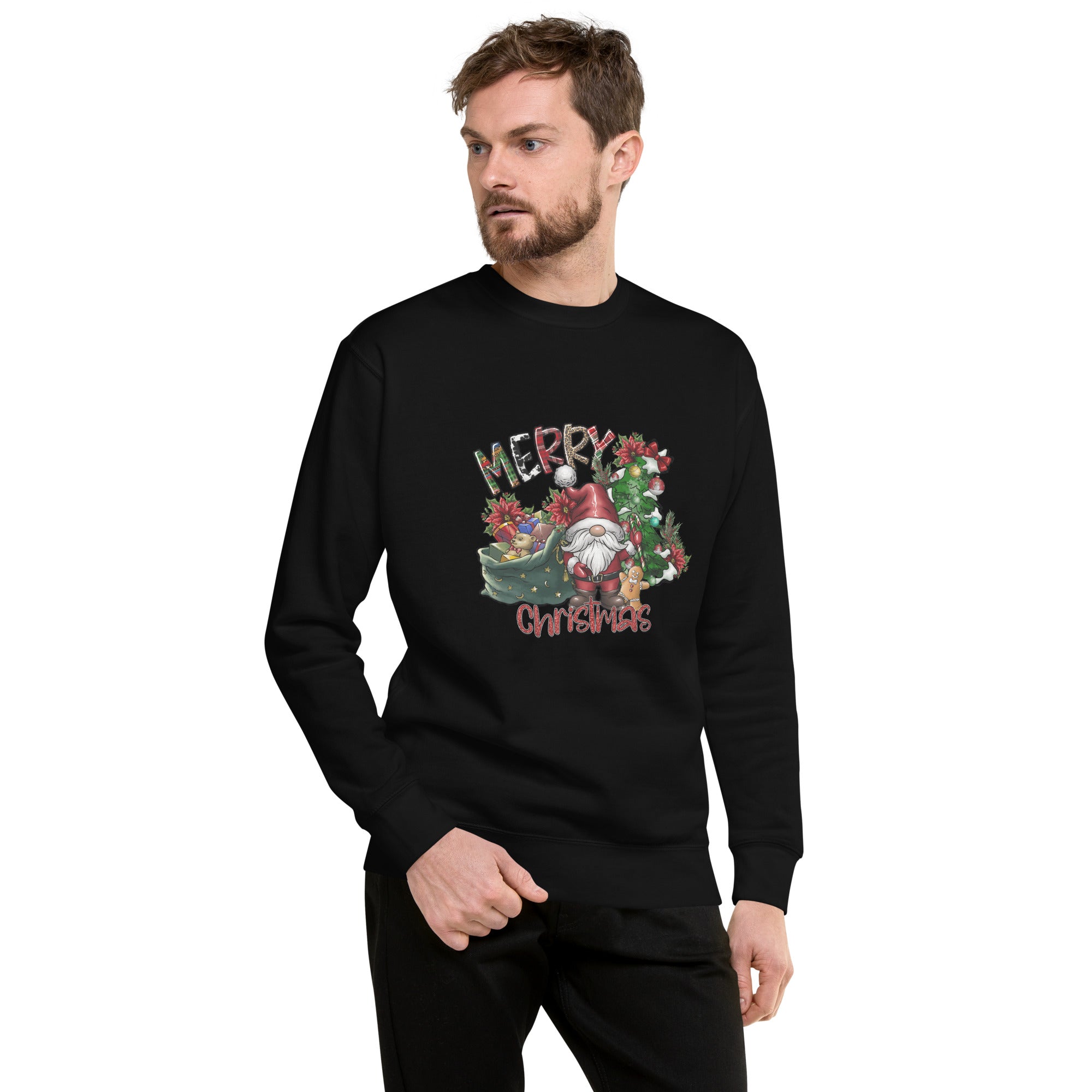 Merry Christmas Premium Sweatshirt-Phoenix Styles