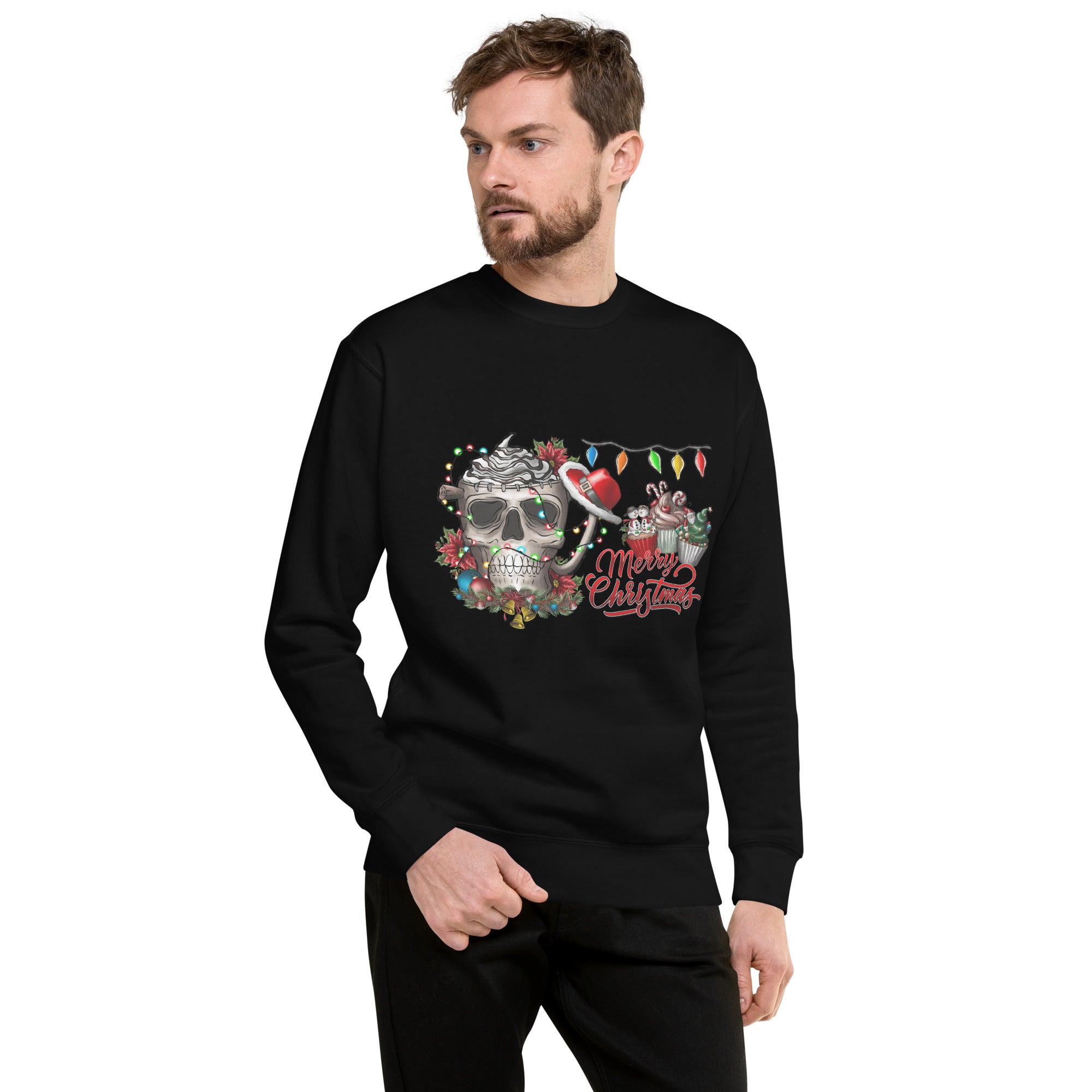 Merry Christmas Premium Sweatshirt-Phoenix Styles