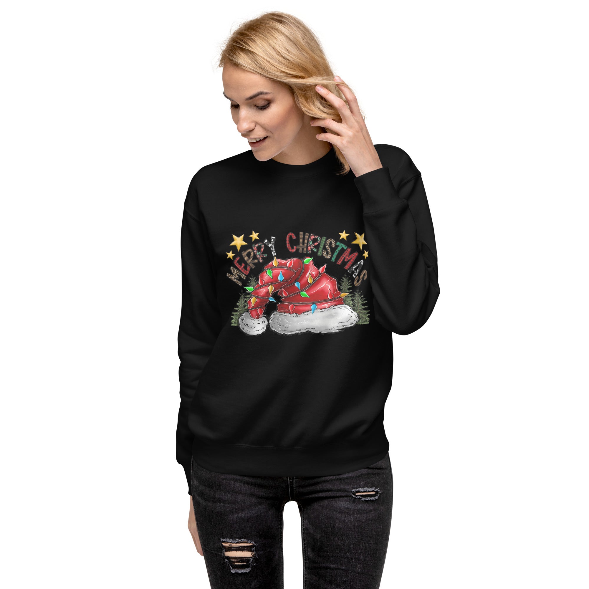 Merry Xmas Unisex Premium Sweatshirt-Phoenix Styles