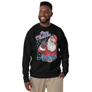 Merry Christmas Assholes Unisex Premium Sweatshirt-Phoenix Styles