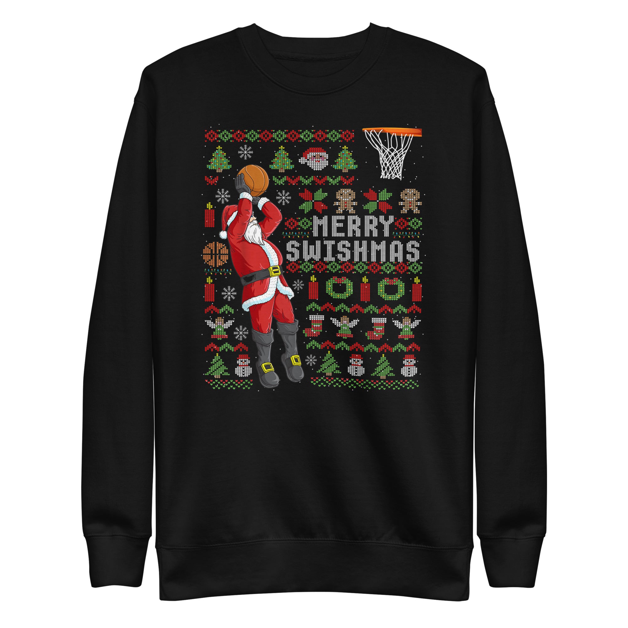 Merry Swishmas Premium Sweatshirt-Phoenix Styles