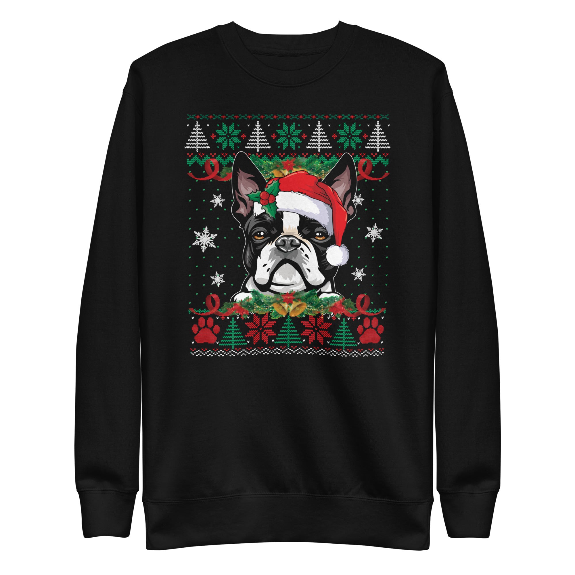 Doggy Christmas Premium Sweatshirt-Phoenix Styles