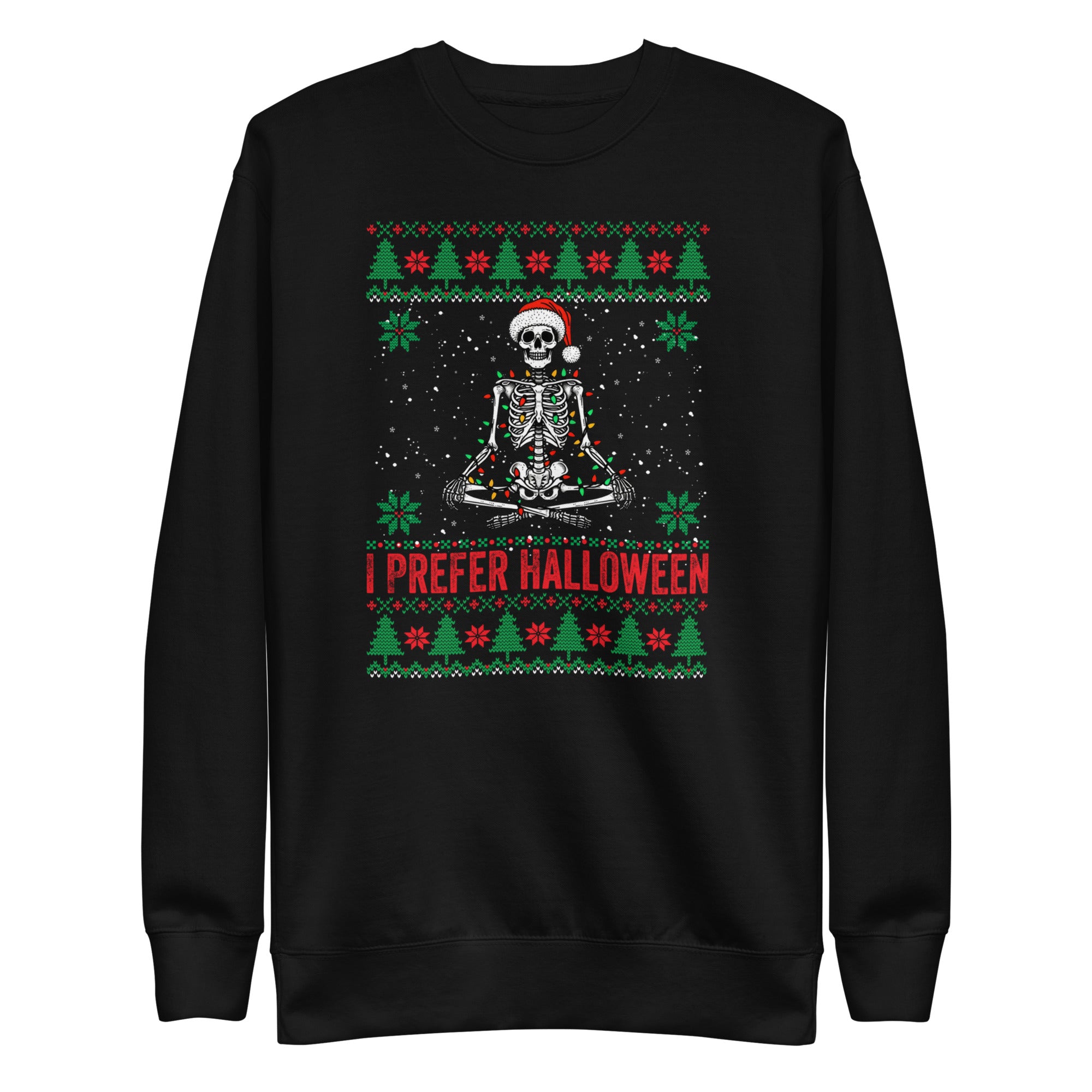 I Prefer Halloween Unisex Premium Sweatshirt-Phoenix Styles