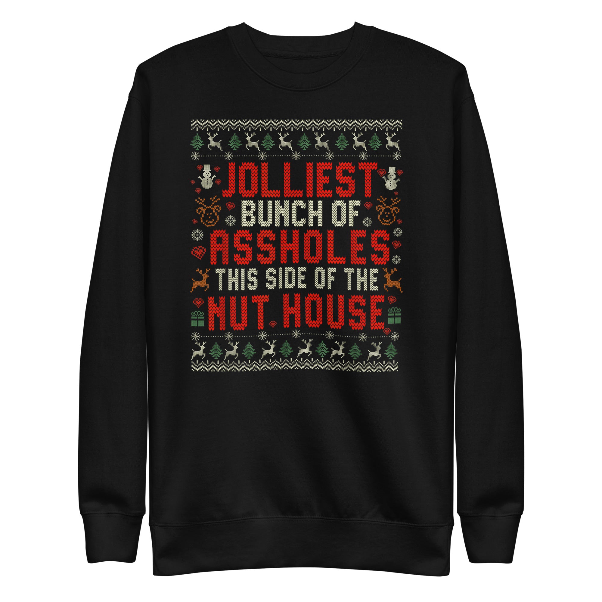 Jolliest Bunch of Assholes Premium Sweatshirt-Phoenix Styles