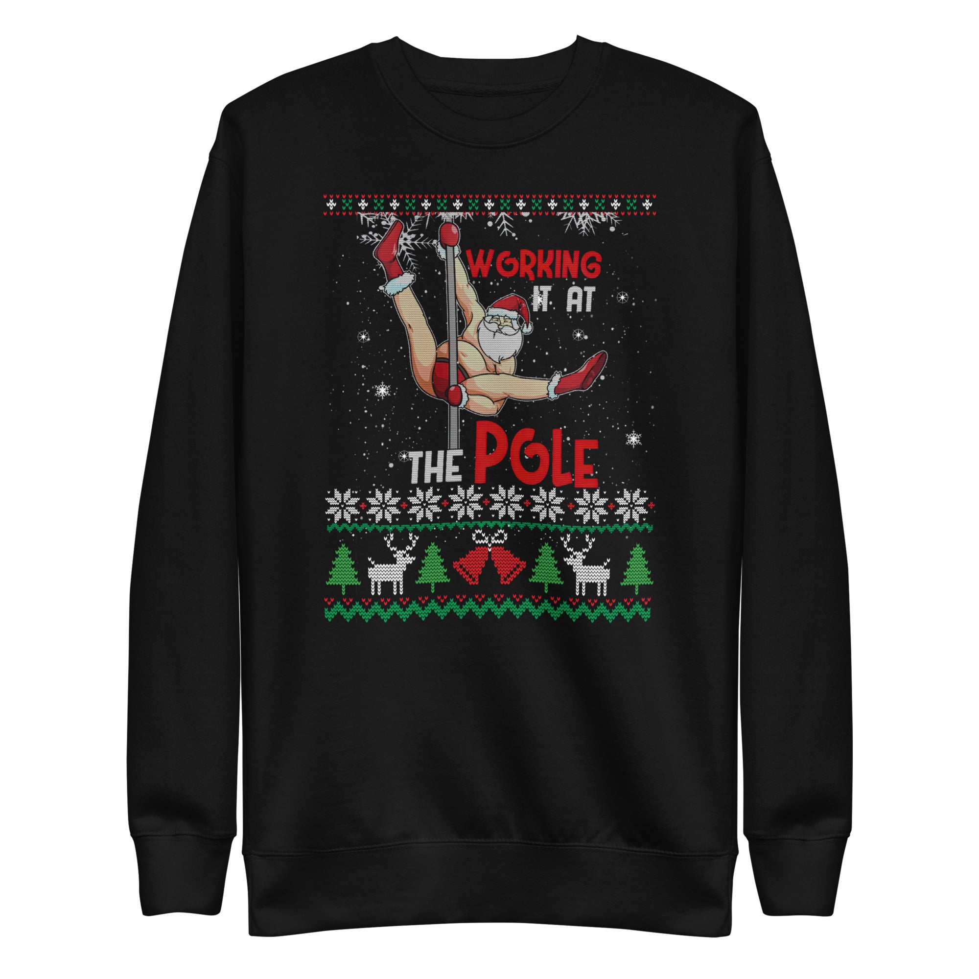 Working It At The Pole Premium Sweatshirt-Phoenix Styles