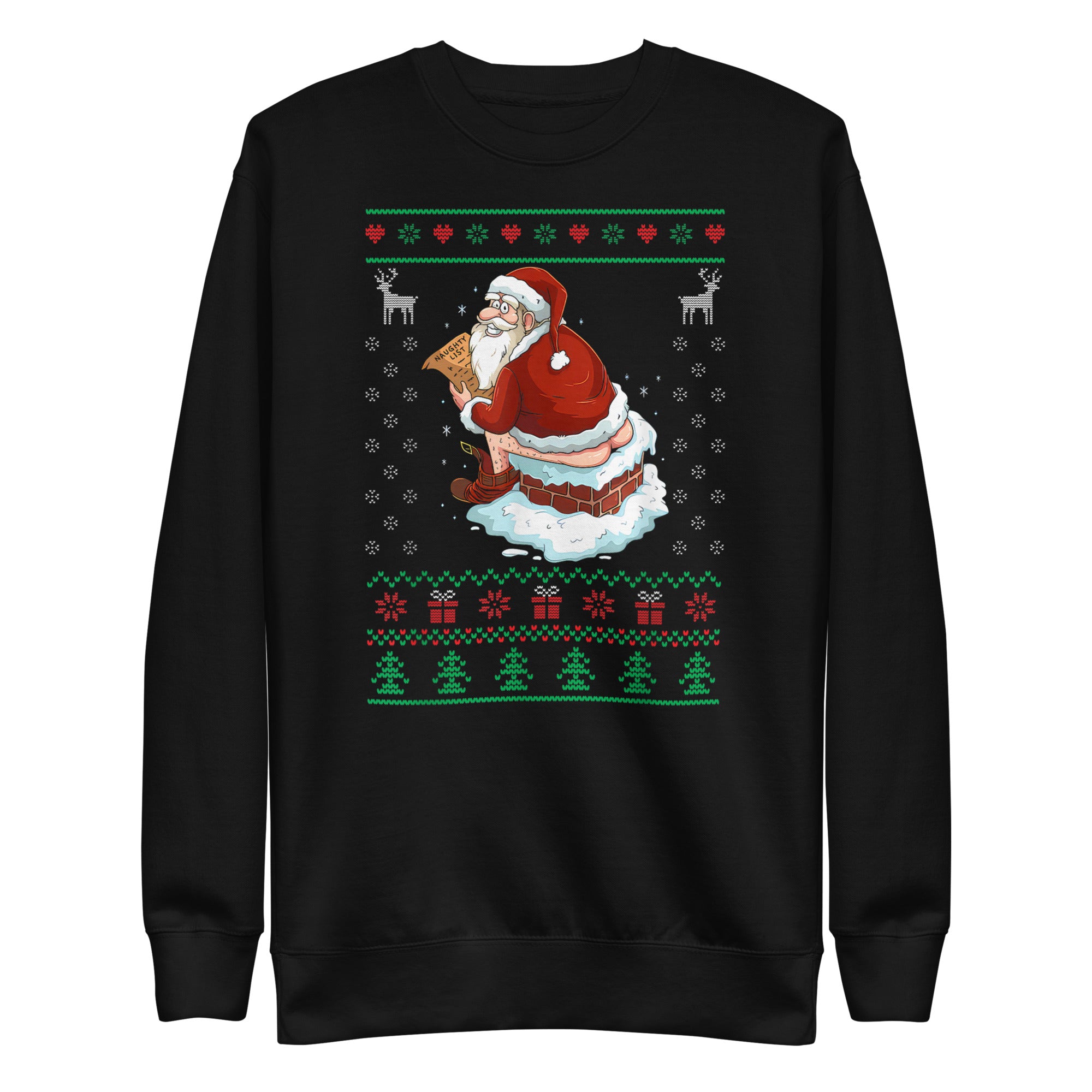 Santa Premium Sweatshirt-Phoenix Styles