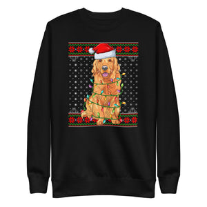 Woof Woof Christmas Premium Sweatshirt-Phoenix Styles