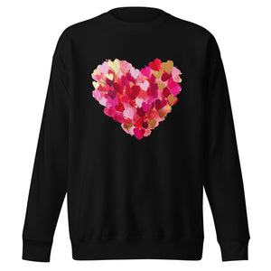 Heart Premium Sweatshirt-Phoenix Styles