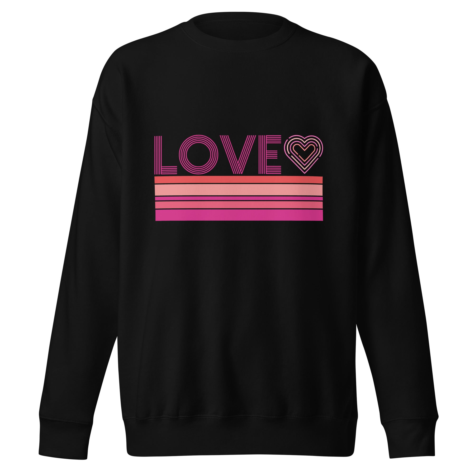 Love Premium Sweatshirt-Phoenix Styles