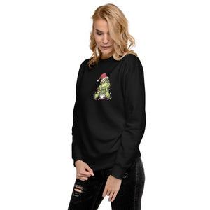 Just Waiting for Christmas Premium Sweatshirt-Phoenix Styles