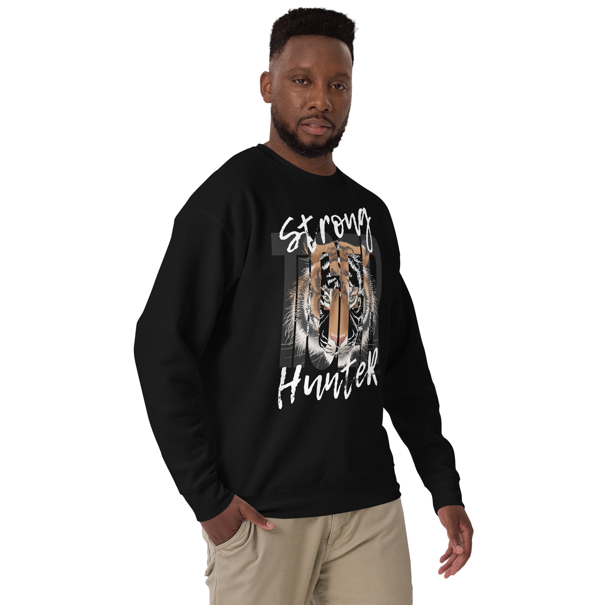 Strong Hunter Premium Sweatshirt-Phoenix Styles