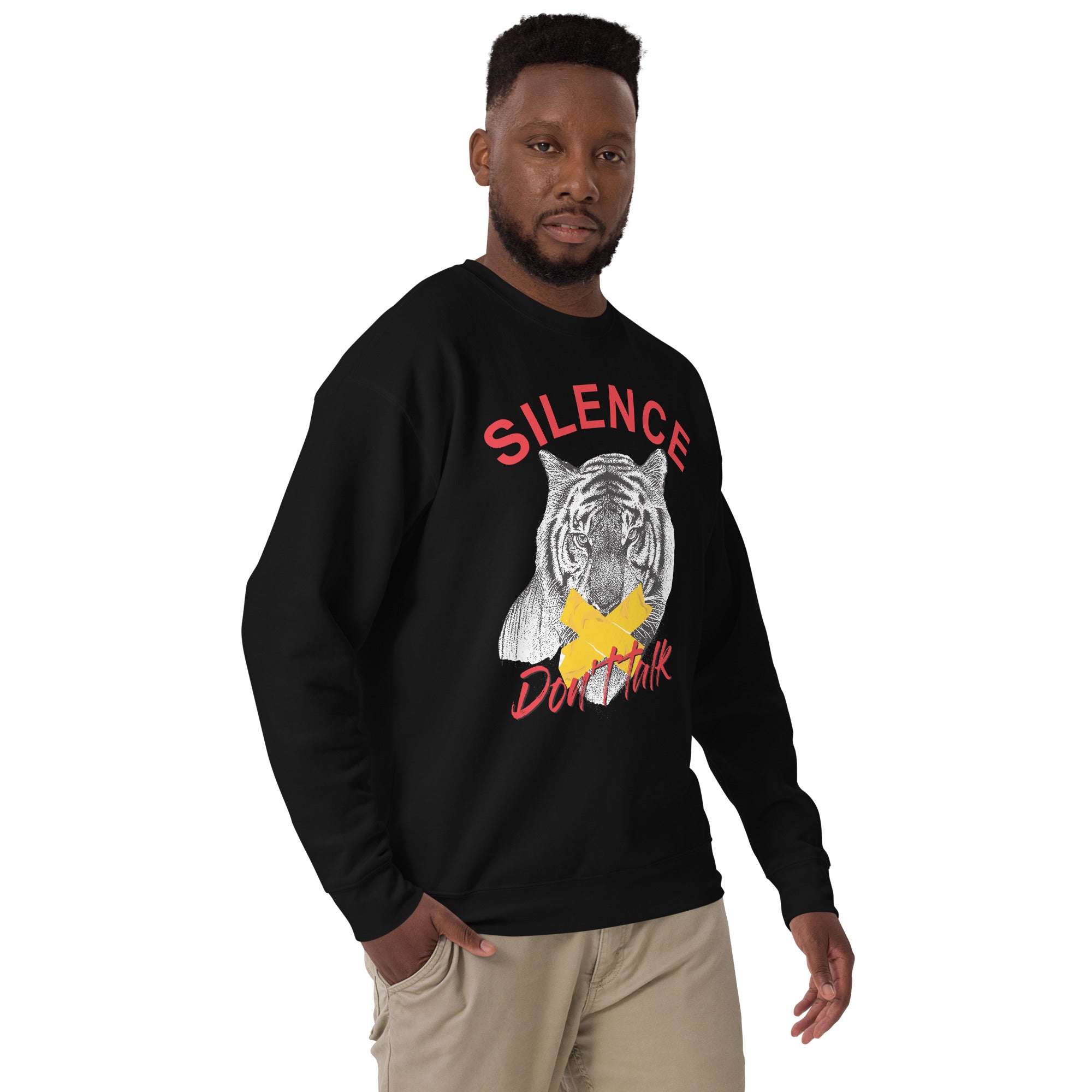 Silence Premium Sweatshirt-Phoenix Styles