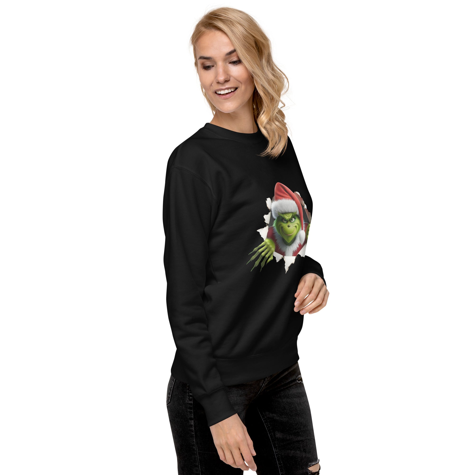 Funny Christmas Character Premium Sweatshirt-Phoenix Styles