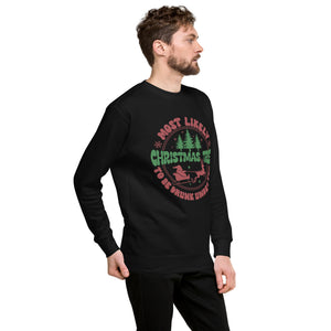 Most Likely To Be Drunk Under The Christmas Tree Unisex Premium Sweatshirt-Phoenix Styles