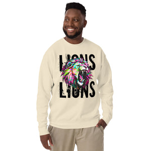 Lions Lions Unisex Premium Sweatshirt-Phoenix Styles