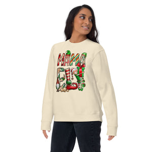 Mama Elf Premium Sweatshirt-Phoenix Styles