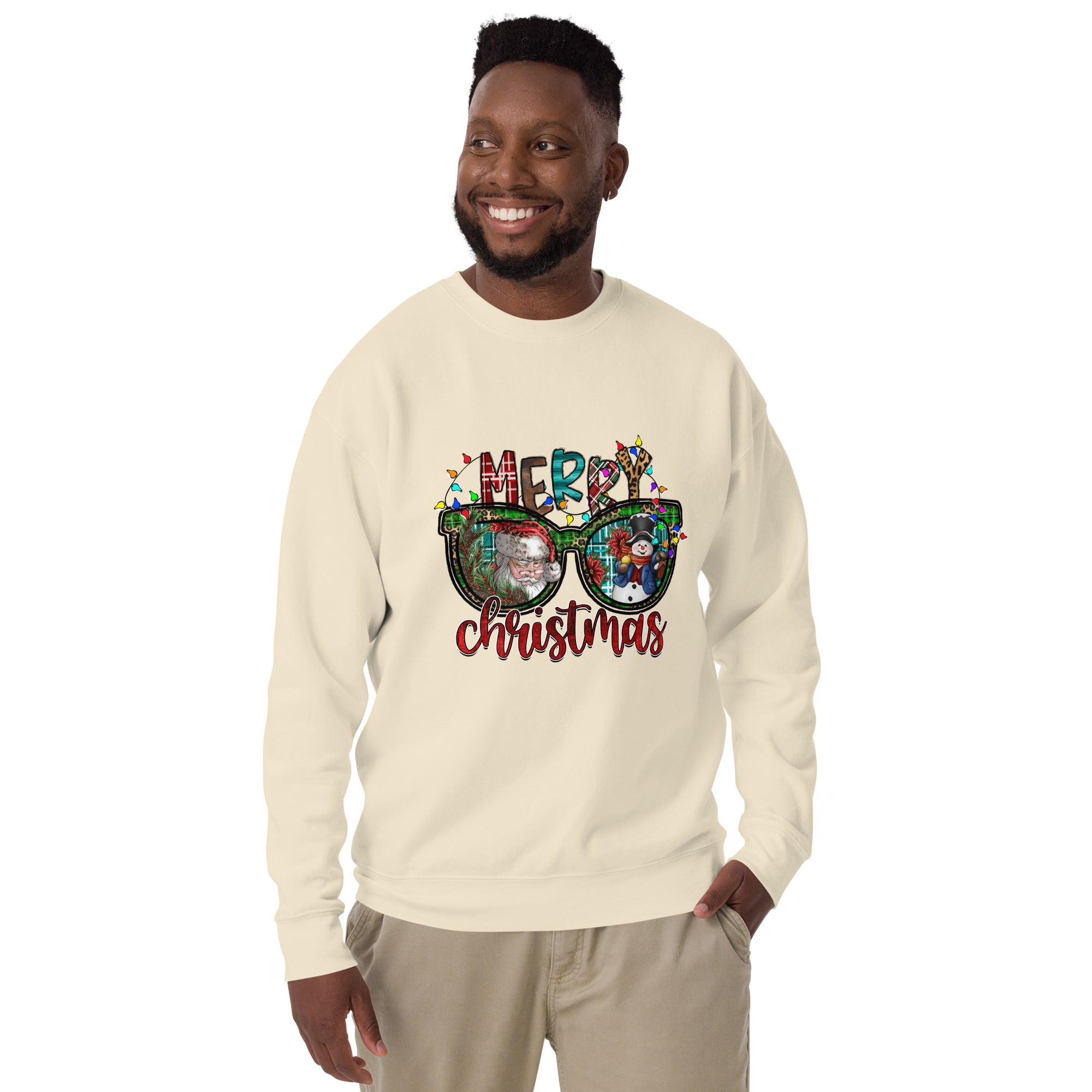 Merry Christmas Premium Sweatshirt-Phoenix Styles