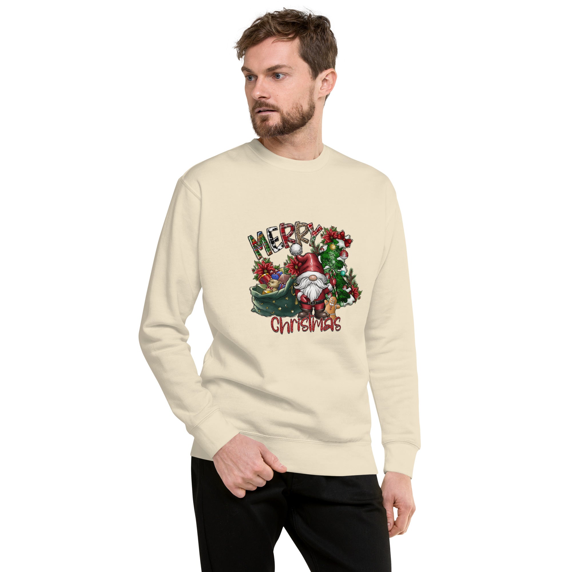 Merry Christmas Premium Sweatshirt-Phoenix Styles