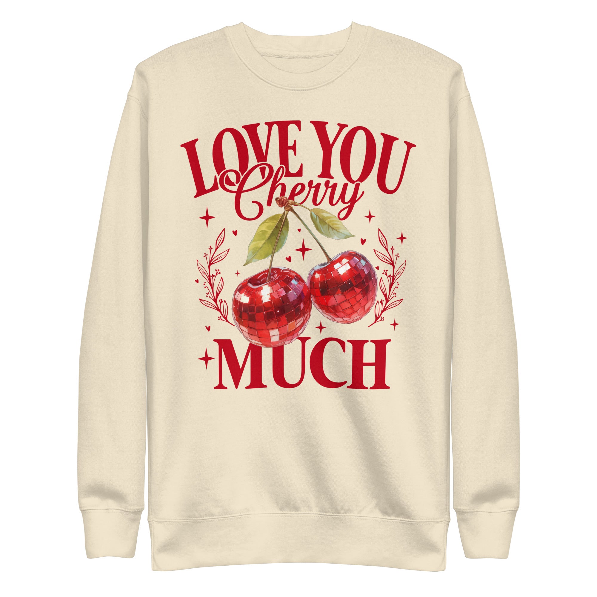 Love You Cherry Sweatshirt-Phoenix Styles