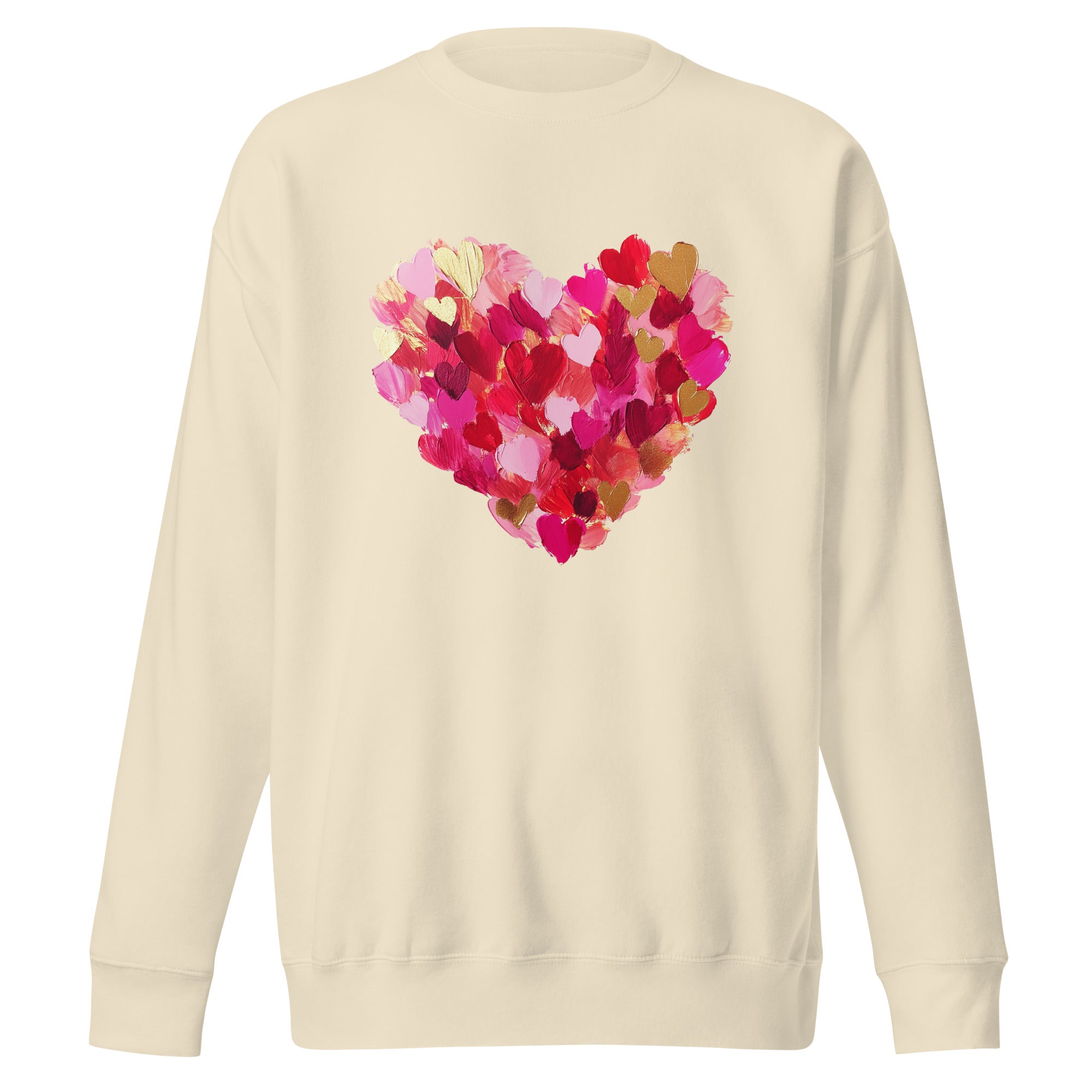 Heart Premium Sweatshirt-Phoenix Styles